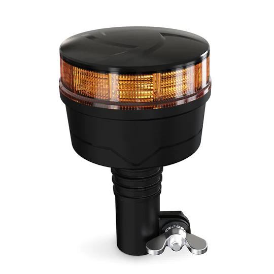 AG-W16P 3.6Inch Amber Beacon Light Pole Mount