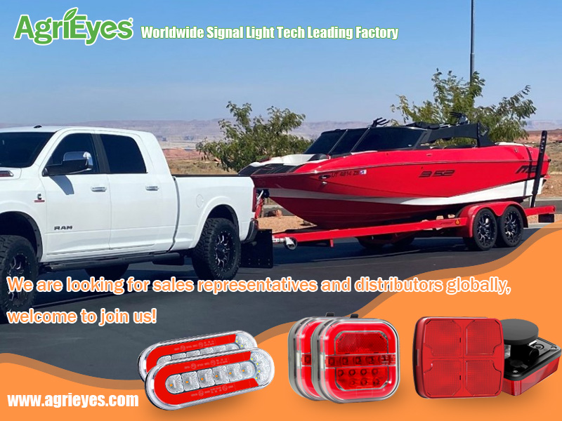 Your Trailer Accessory: AgriEyes LED Boat Trailer Lights