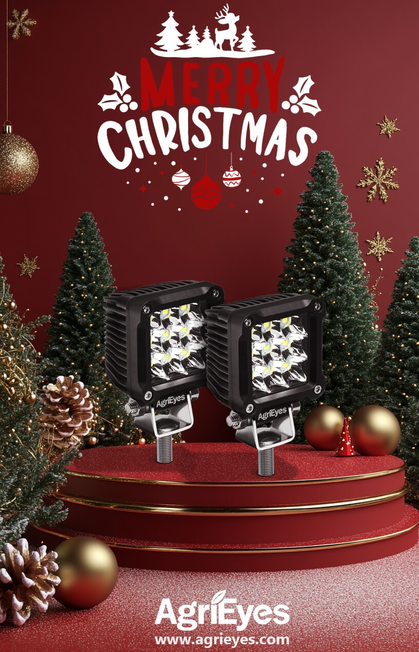 AgriEyes AG5014 LED driving lights - merry christmas