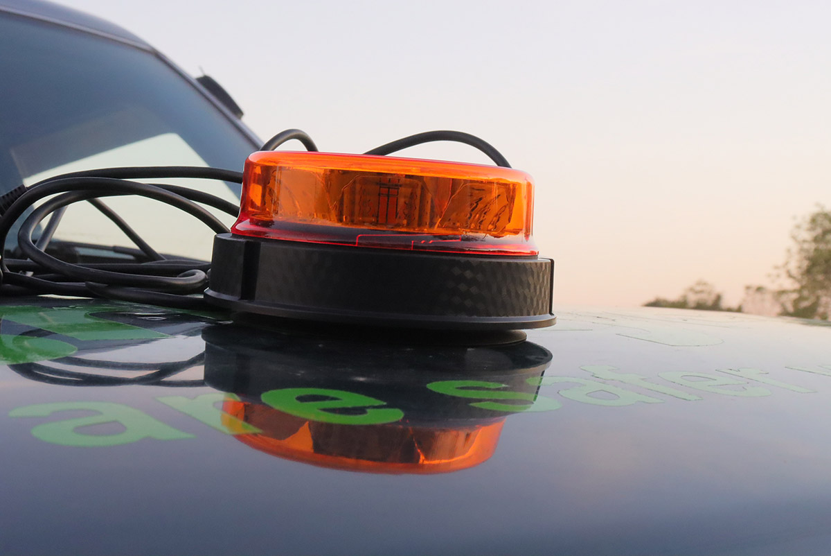 Amber Rotating Beacon Lights