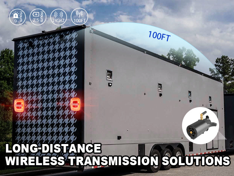 AgriEyes wireless magnetic trailer lights high-speed testing AgriEyes wireless magnetic trailer lights high-speed testing